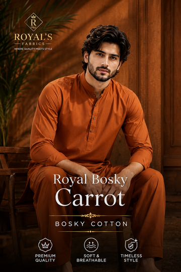 Royal carrot cotton