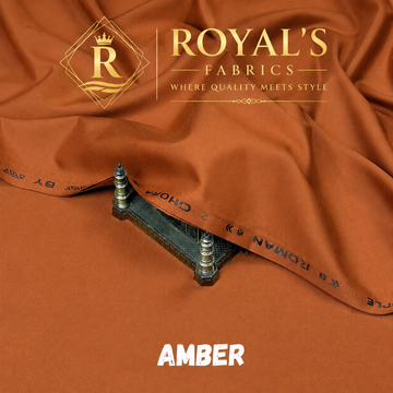 Premium Wash & Wear Bosky Finish - Amber